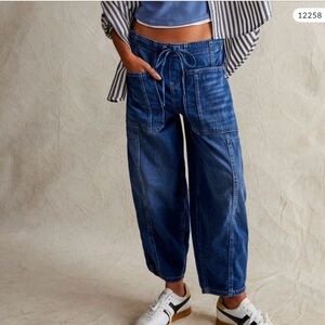 We The Free Silverton Pull-On Barrel Jeans